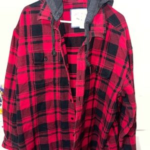 Mens American eagle flannel